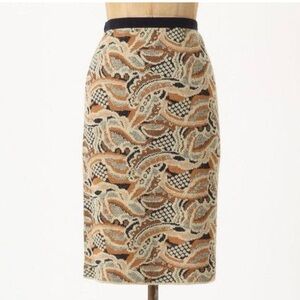 Anthropologie Knit Pencil Skirt
